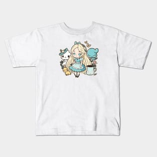 cute alice in wonderland Kids T-Shirt